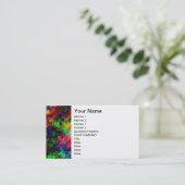 Regenboogschuim Visitekaartje (Staand voorkant)