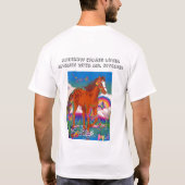 Regenboogschuimer T-shirt (Achterkant)