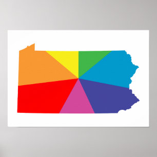 regenboogserie pennsylvania poster