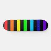 Regenboogskateboard Persoonlijk Skateboard (Horizontaal)