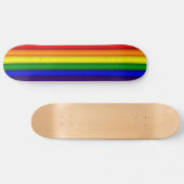 Regenboogskateboard Persoonlijk Skateboard (Horizontaal)