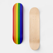 Regenboogskateboard Persoonlijk Skateboard (Voorkant)
