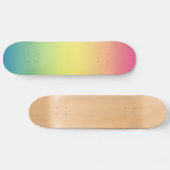 Regenboogskateboard Persoonlijk Skateboard (Horizontaal)