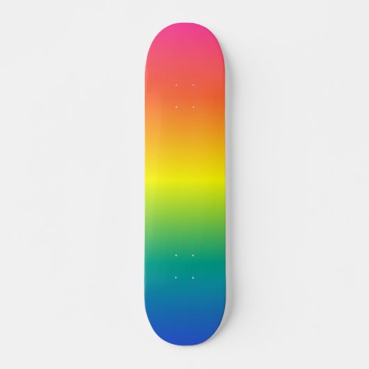 Regenboogskateboard Skateboard (Voorkant)