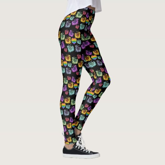Regenboogslakken Leggings (Rechts)