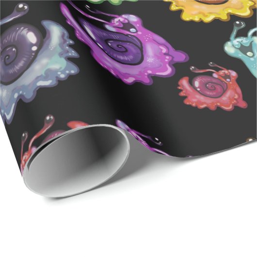 Regenboogslakken Verpakkingspapier Cadeaupapier (Rol Hoek)