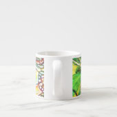 Regenboogslang espresso kop (Achterkant)