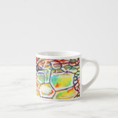 Regenboogslang espresso kop (Rechts)