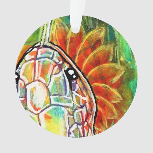 Regenboogslang ornament (voorkant)