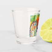Regenboogslang shot glas (Links)