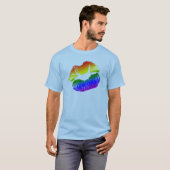 Regenboogslangen 1 t-shirt (Voorkant volledig)