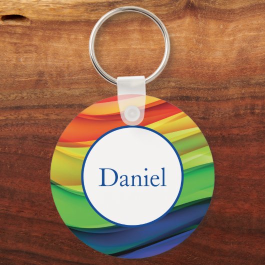 RegenboogSleutelhanger Sleutelhanger (Voorkant)