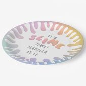 Regenboogslippartij Papieren Bordje (Gekanteld)