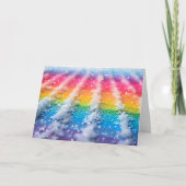 regenboogsneeuw kaart (Voorkant)