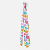 RegenboogSnoep Harten Stropdas (Achterkant)