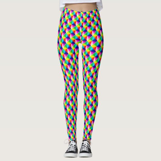 Regenboogspectrum Leggings (Voorkant)