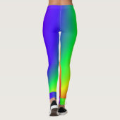 Regenboogspectrum Leggings (Achterkant)