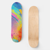 regenboogspectrum persoonlijk skateboard (Voorkant)