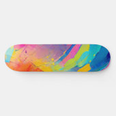 regenboogspectrum persoonlijk skateboard (Horizontaal)