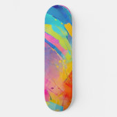 regenboogspectrum persoonlijk skateboard (Voorkant)