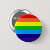 regenboogspectrum ronde button 5,7 cm (Voorkant /achterkant)