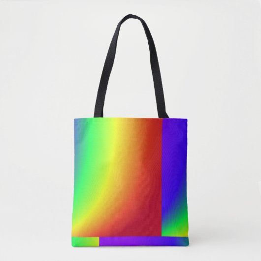 Regenboogspectrum Tote Bag (Voorkant)