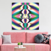 Regenboogspiegels Canvas Afdruk (Insitu (Woonkamer))