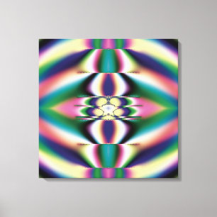 Regenboogspiegels Canvas Afdruk