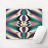 Regenboogspiegels Muismat (Met muis)