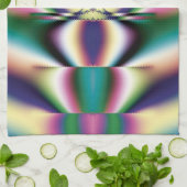 Regenboogspiegels Theedoek (Gevouwen)