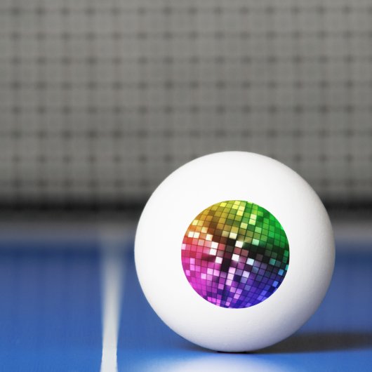 regenboogspiegeltje pingpongbal (Net)