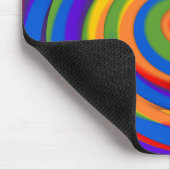 regenboogspin muismat (Hoek)