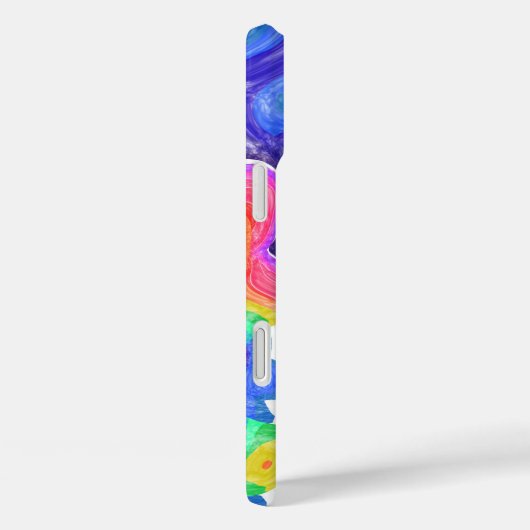 Regenboogspiraal Case-Mate iPhone Case (Achterkant / Rechts)