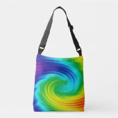 Regenboogspiraal Crossbody Tas (Voorkant)