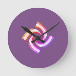 Regenboogspiraal Ronde Klok