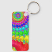 Regenboogspiraal - Sleutelhanger (Achterkant)