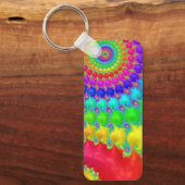 Regenboogspiraal - Sleutelhanger (Voorkant)