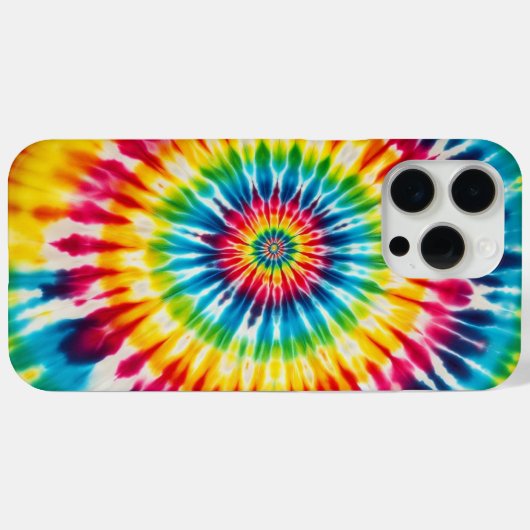 Regenboogspiraal, Stropdas-kleurstof Case-Mate iPhone Case (Achterkant (horizontaal))