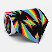 regenboogspiraalrad stropdas (Opgerold)