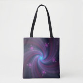 regenboogspiralen tote bag (Voorkant)