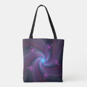 regenboogspiralen tote bag (Achterkant)