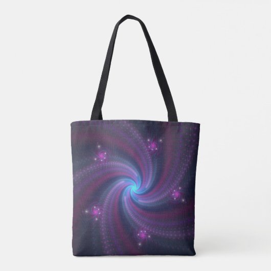 regenboogspiralen tote bag (Achterkant)
