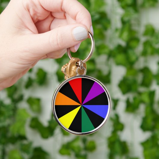 Regenboogspoelen Sleutelhanger (Hand)