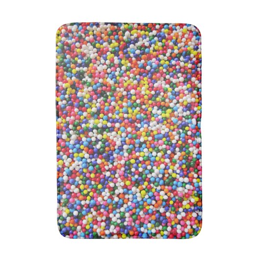 Regenboogsprinken Badmat (Voorkant Verticaal)