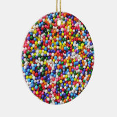 Regenboogsprinken Keramisch Ornament (Rechts)