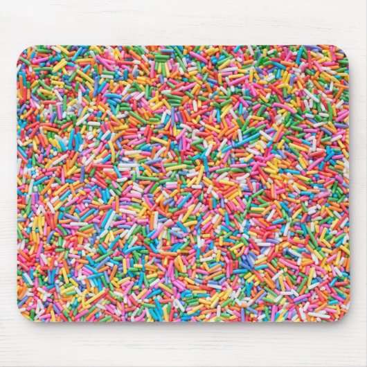 Regenboogsprinken Muismat (Voorkant)