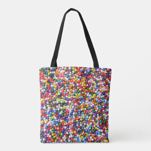 Regenboogsprinken Tote Bag (Achterkant)