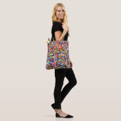 Regenboogsprinken Tote Bag (Op model)