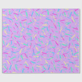 regenboogsprinken Verpakkingspapier Cadeaupapier (Vlak)