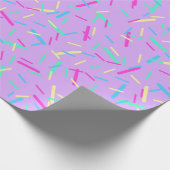 regenboogsprinken Verpakkingspapier Cadeaupapier (Hoek)